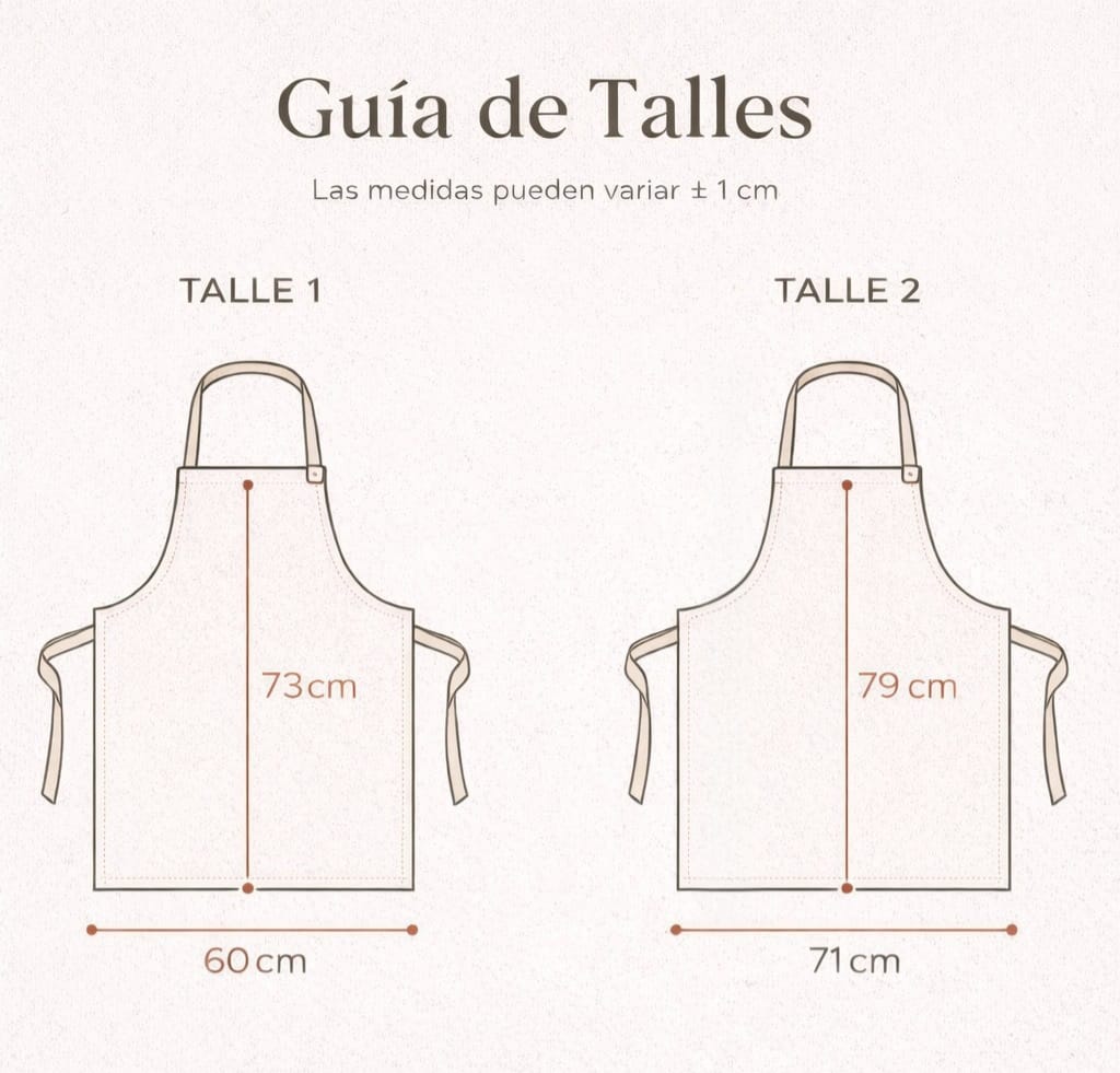 Delantal Barcelona Maracuyá